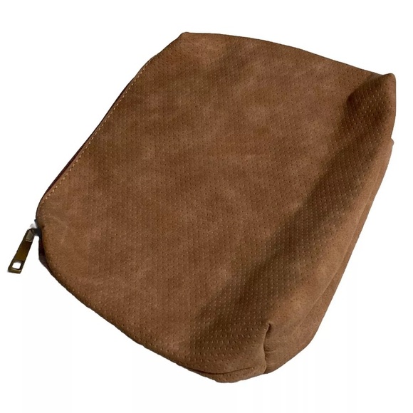 Anthropologie Suede Tan Tie Dye Purse & Bag! - Picture 12 of 14